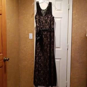 Dress Barn Collections lace evening dress
